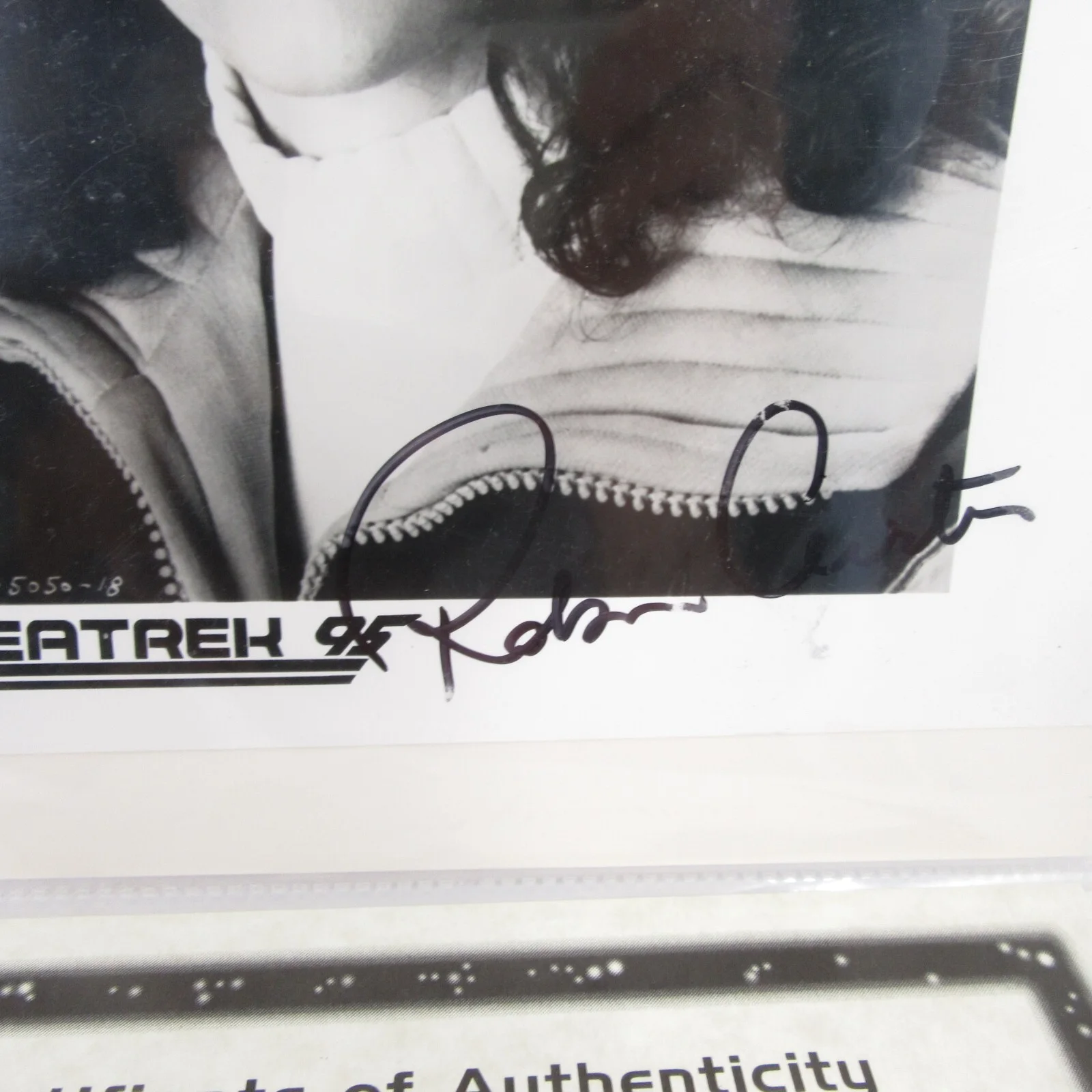 Robin Curtis — Star Trek III The Search For Spock Saavik Robin Curtis Signed B/W 8 x 10 Photo, изображение 5