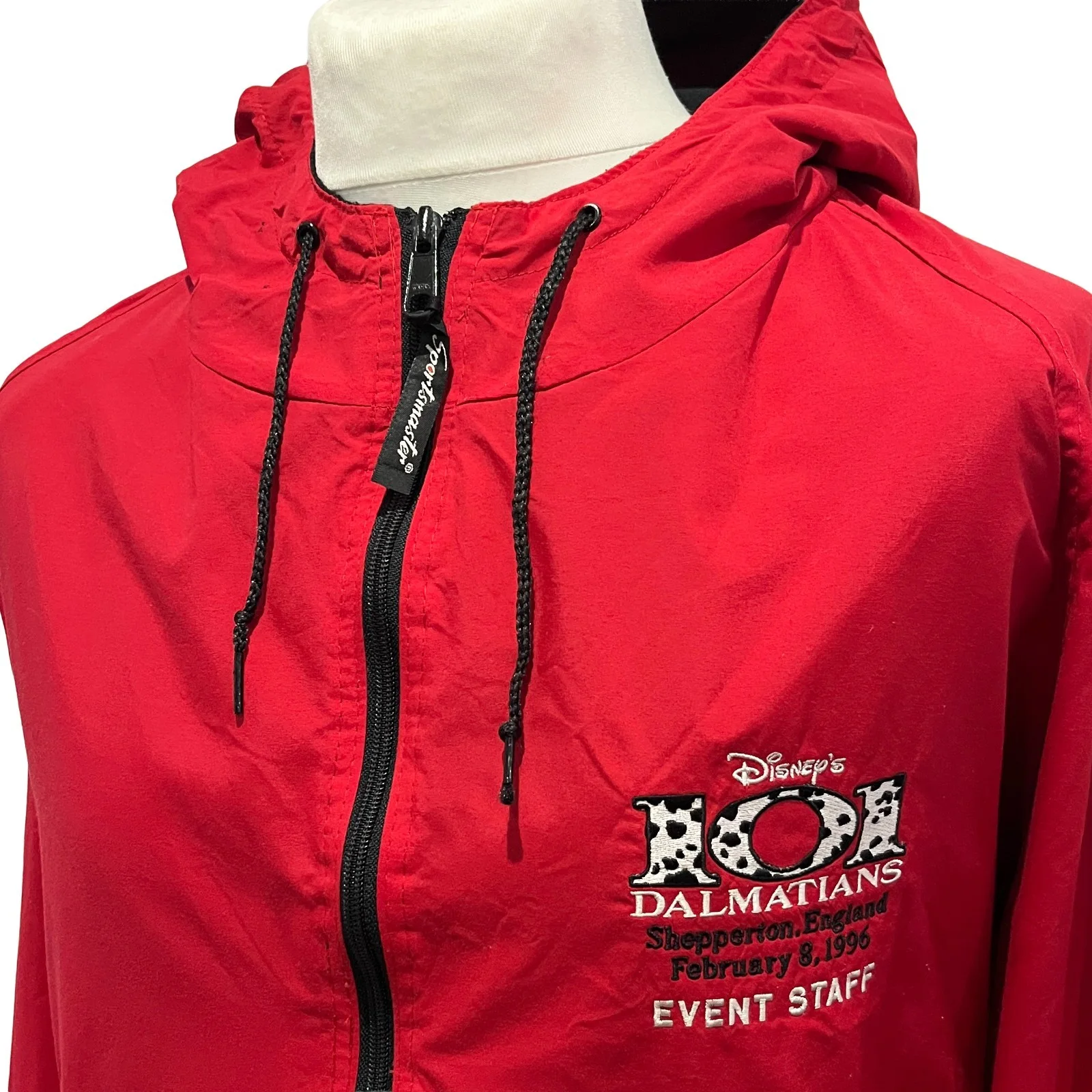 101 DALMATIANS Cast & Crew Wrap Party Jacket Pullover XL Event Staff 1996 Movie, image 2