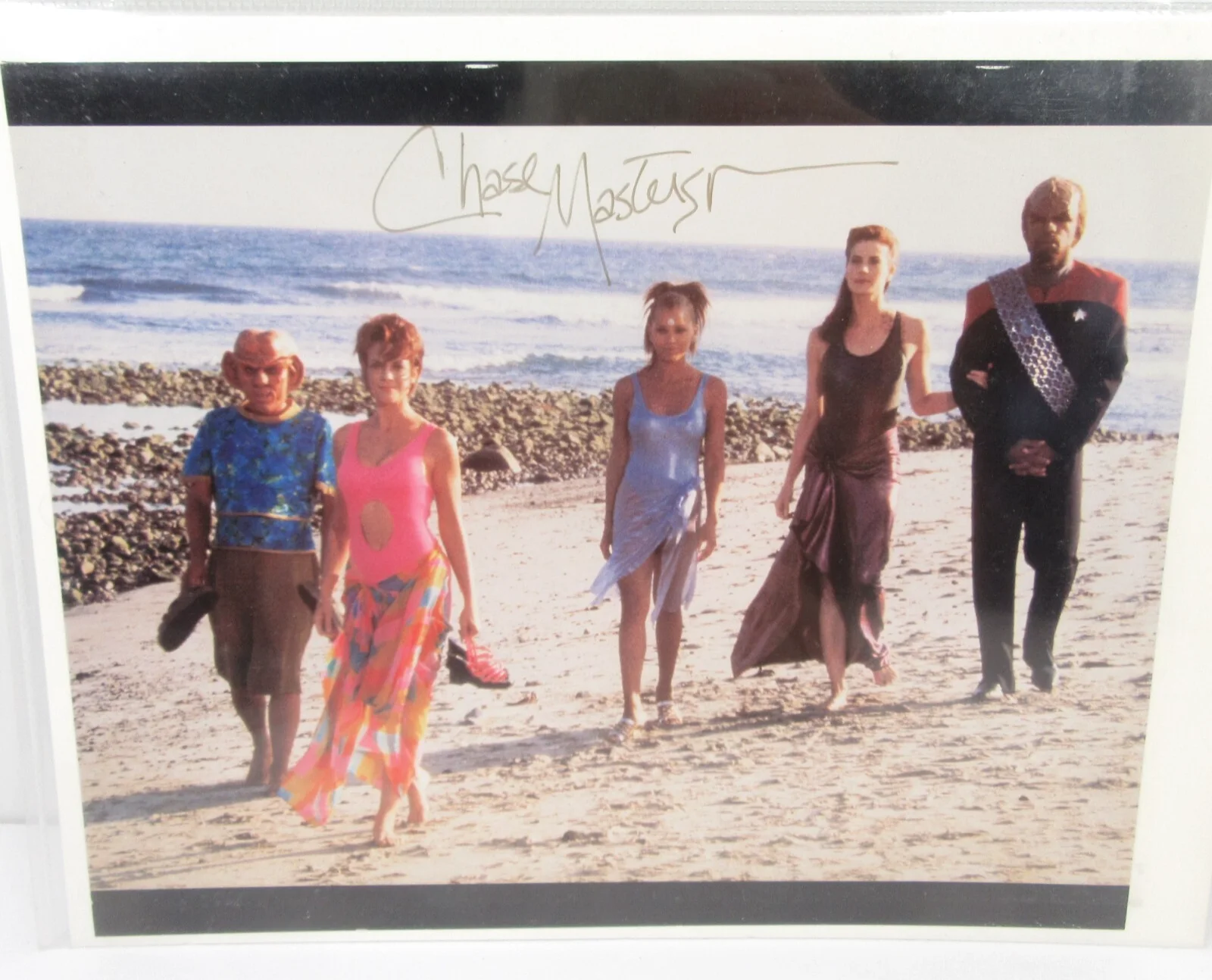 Chase Masterson — Star Trek Deep Space Nine Leeta Chase Masterson Signed Color 8 x 10 Photo, image 2