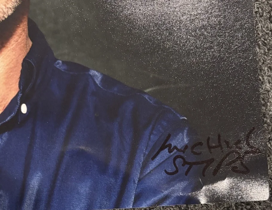 Michael Stipe REM Rock Music Signed Autographed 11x14 Photo READ, изображение 2