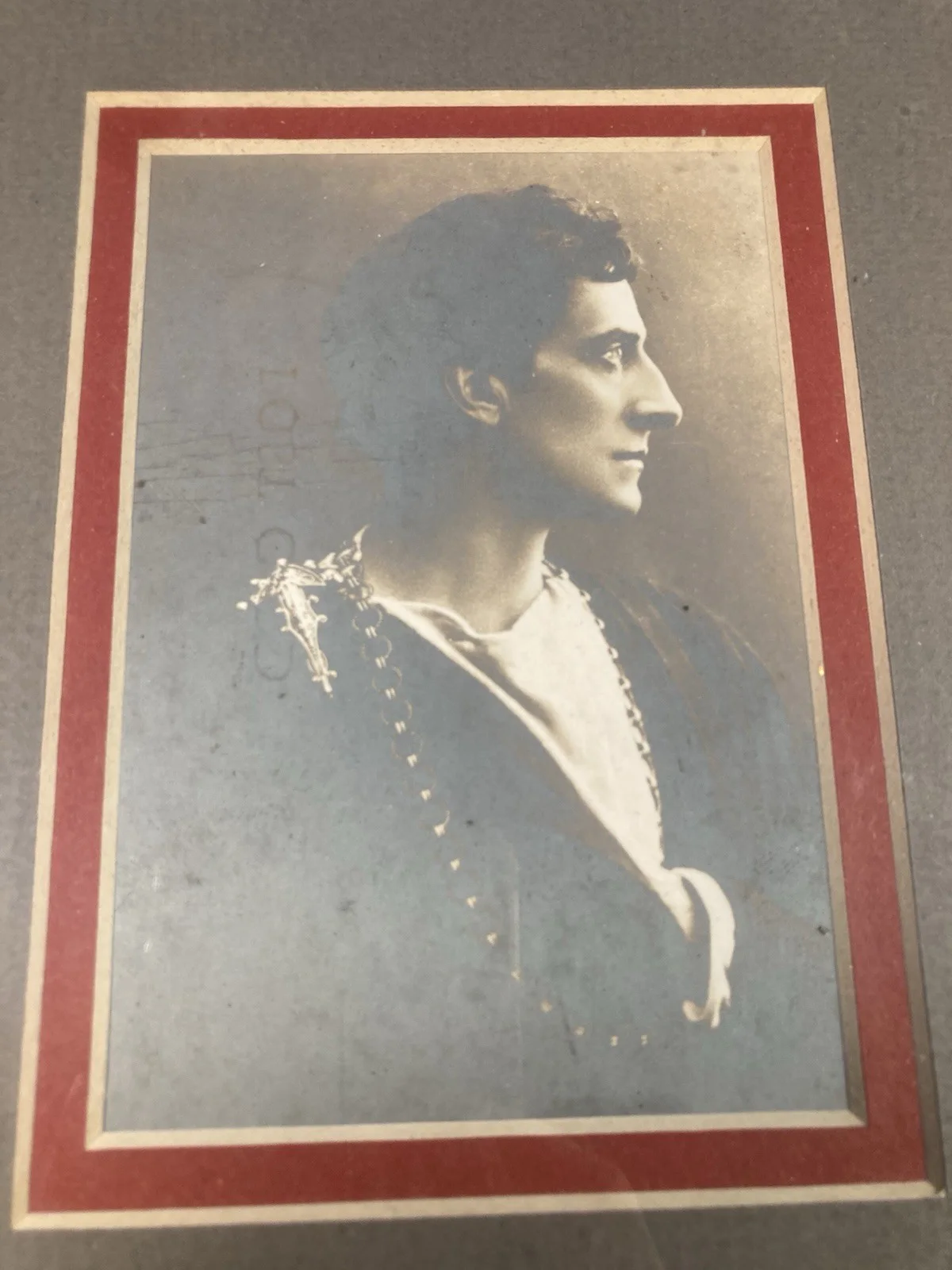 Sir Johnston Forbes-Robertson Signed Autograph Framed Vintage Photo Hamlet, изображение 4