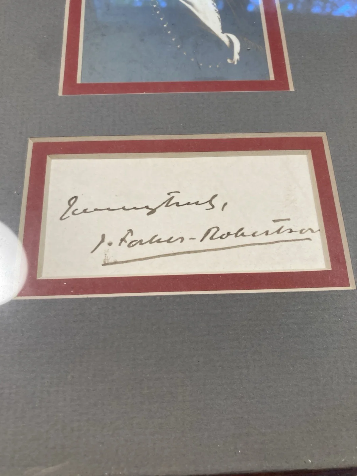 Sir Johnston Forbes-Robertson Signed Autograph Framed Vintage Photo Hamlet, изображение 5