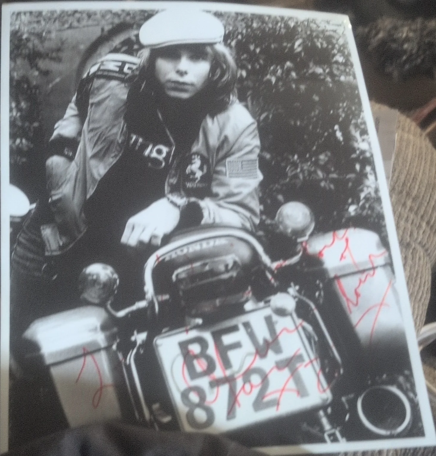 Marlon Brando — duncan faure 8x10 Photograph - signed