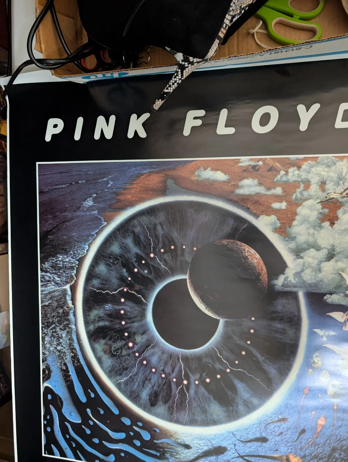 Pink Floyd P•U•L•S•E Vintage Original Concert Album Art Promo Poster 24x36, изображение 4