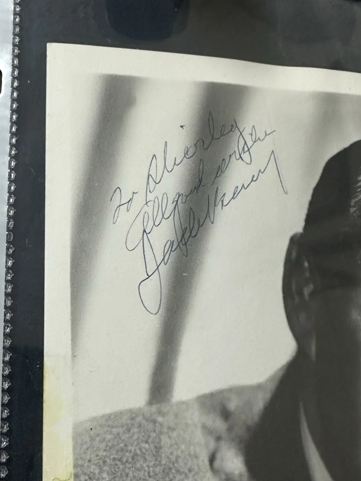Jack Benny — JACK BENNY - AUTOGRAPHED INSCRIBED PHOTOGRAPH, image 2