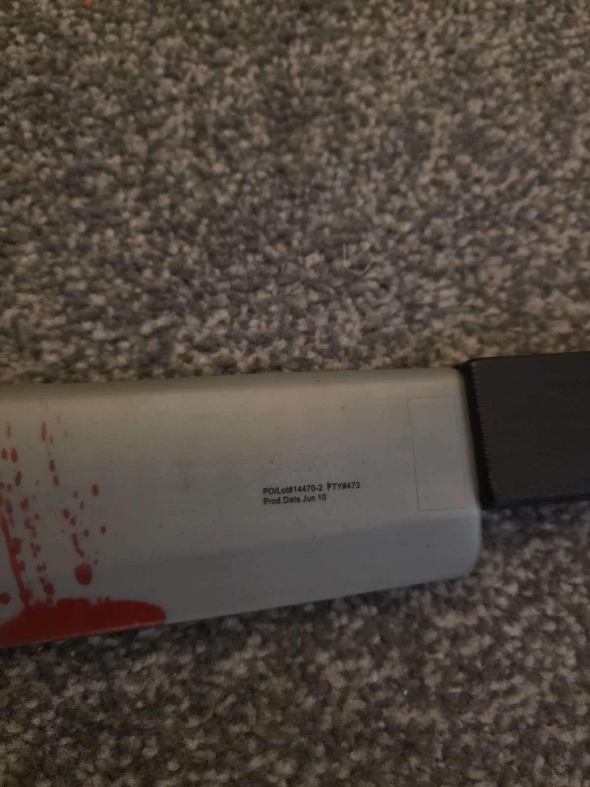 Camp Crystal Lake Horror Machete Prop Plastic Halloween Cosplay Friday The 13th, image 5