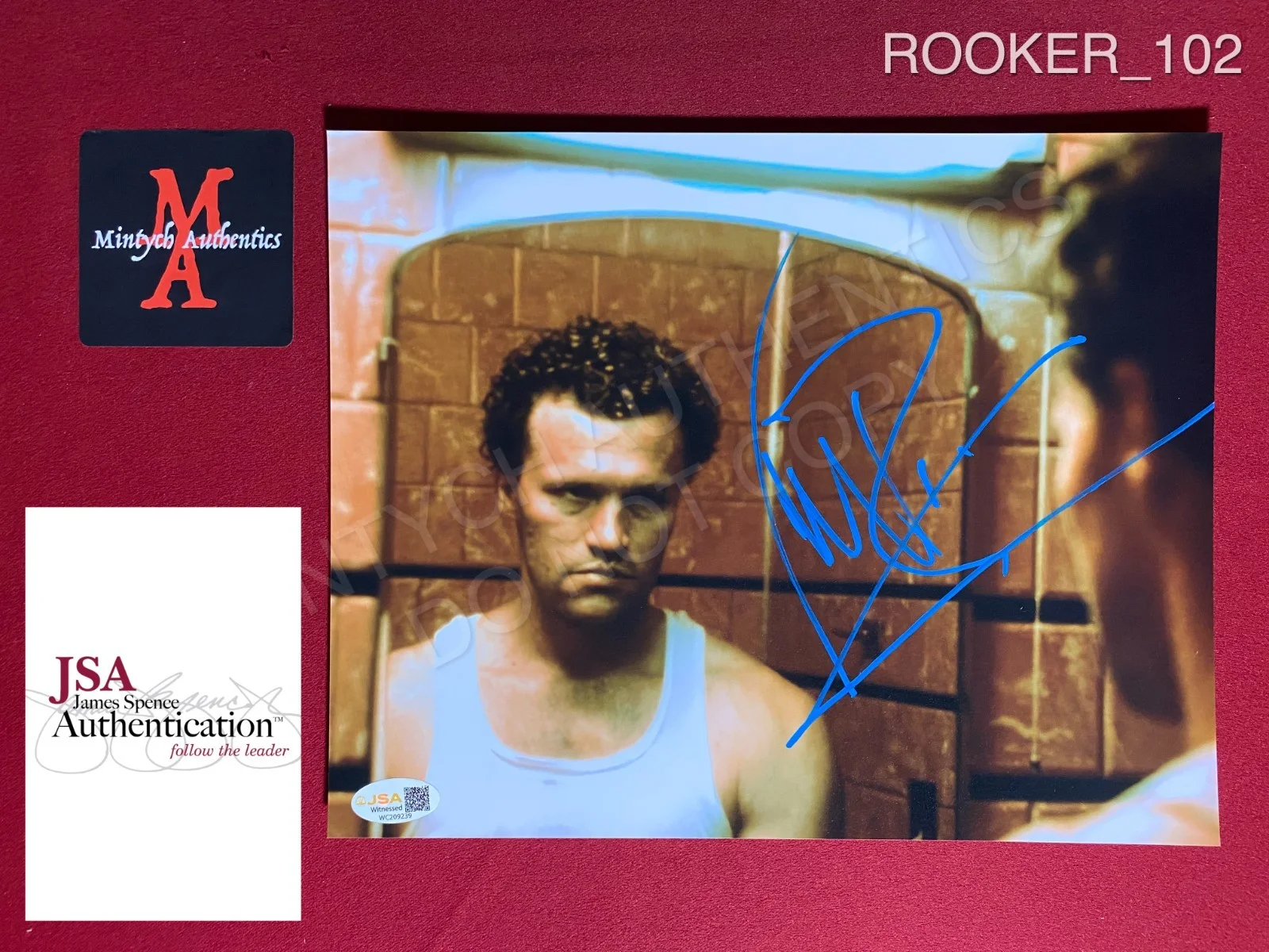 Michael Rooker — Michael Rooker autographed signed 8x10 photo Henry JSA COA