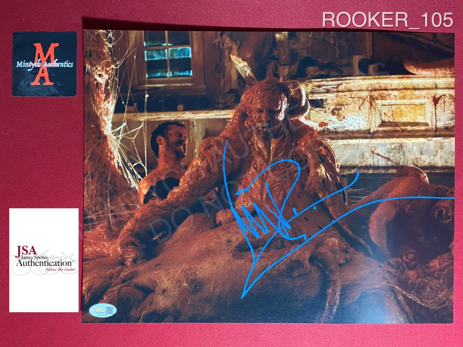 Michael Rooker — Michael Rooker autographed signed 11x14 photo Henry JSA COA