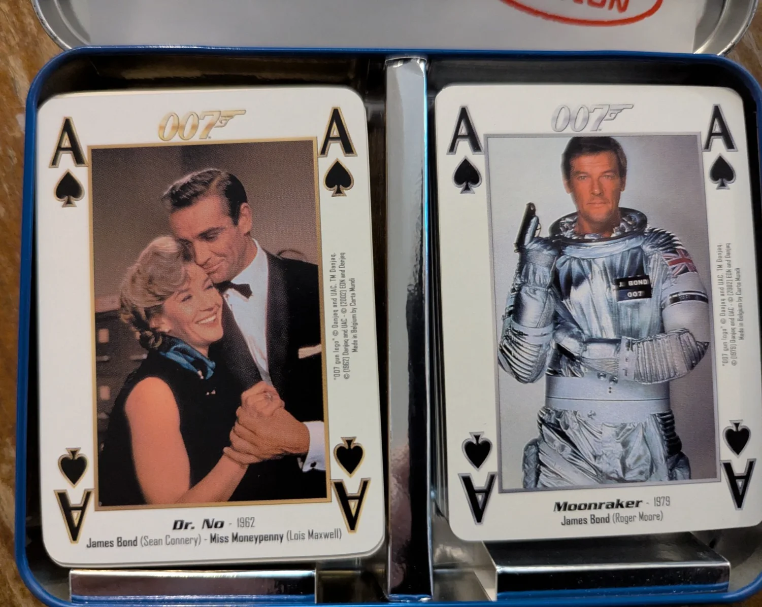 James Bond 007 40th Anniversary Limited Edition of Two Decks Playing Cards, image 4