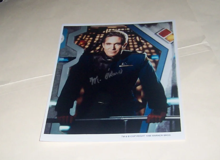 MICHAEL O HARE signed autographed 8X10 PHOTO BABYLON 5, image 2