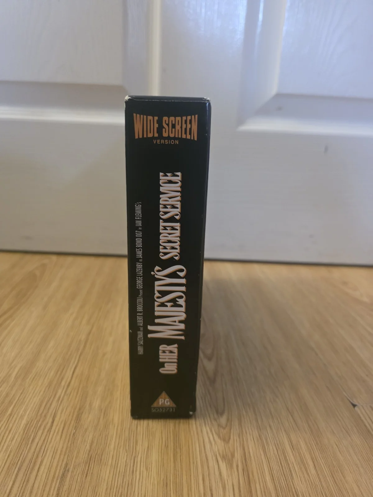 On Her Majesty's Secret Service | James Bond | 1995 VHS Box Set | Widescreen, image 4
