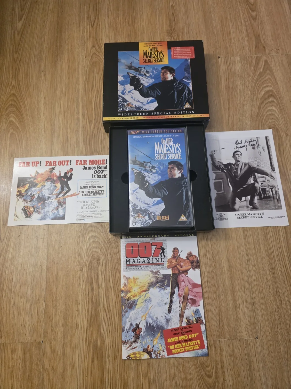 On Her Majesty's Secret Service | James Bond | 1995 VHS Box Set | Widescreen, image 5
