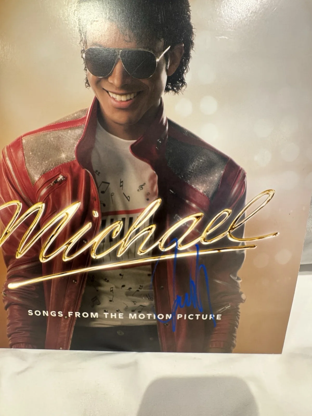 JAFAAR JACKSON SIGNED MICHAEL VINYL RECORD MICHAEL JACKSON 2026 BECKETT BAS COA, image 2