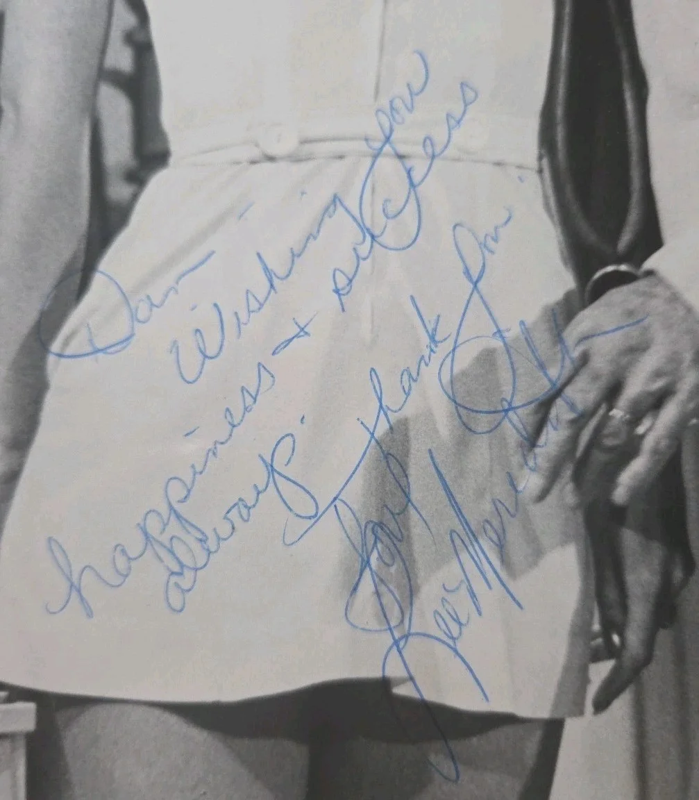 Lee Meredith — 1975 The Sunshine Boys Lee Meredith Autographed 8x10 Black & White MGM Photo, изображение 2