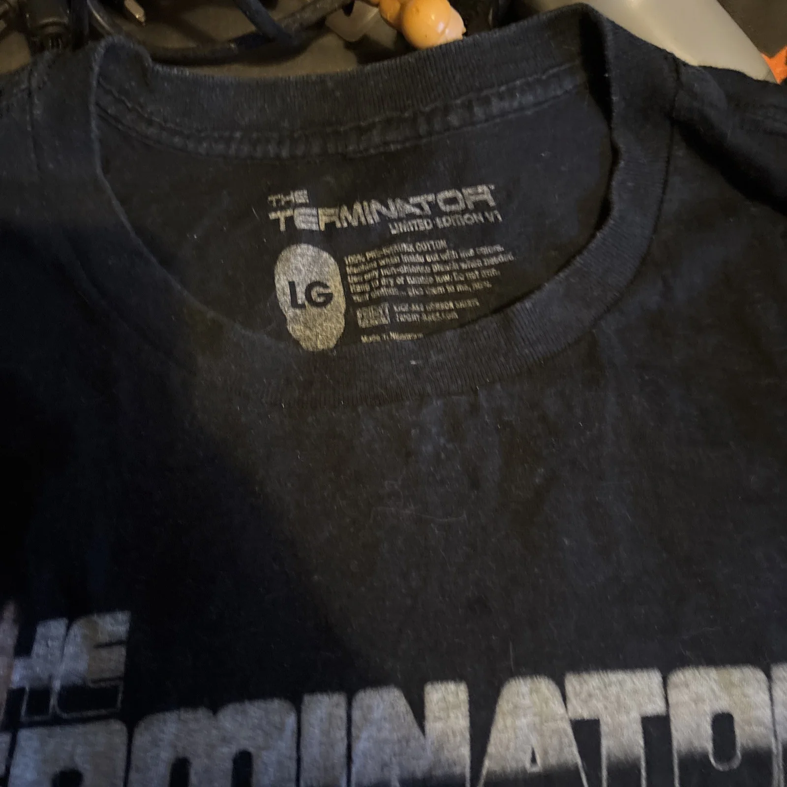 Fright Rags The Terminator Mask And T-Shirt Black limited to 1000 mask lights, изображение 2