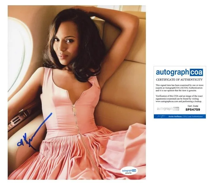 Kerry Washington — Kerry Washington "Scandal" AUTOGRAPH Signed Autographed 8x10 Photo ACOA