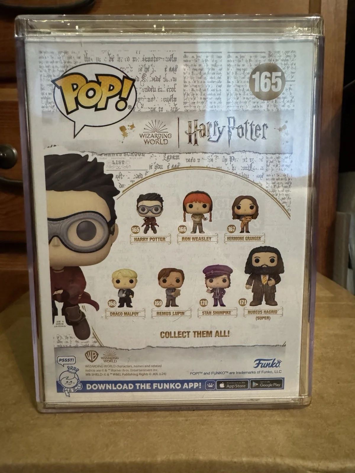 Daniel Radcliffe — Funko Pop Harry Potter #165 Signed Daniel Radcliffe Beckett COA Autograph, image 4