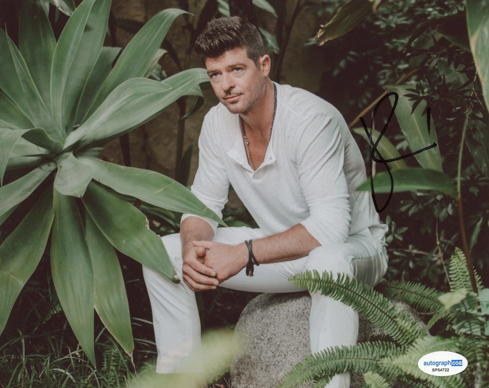 Robin Thicke — Robin Thicke "Blurred Lines" AUTOGRAPH Signed Autographed 8x10 Photo C ACOA, image 2