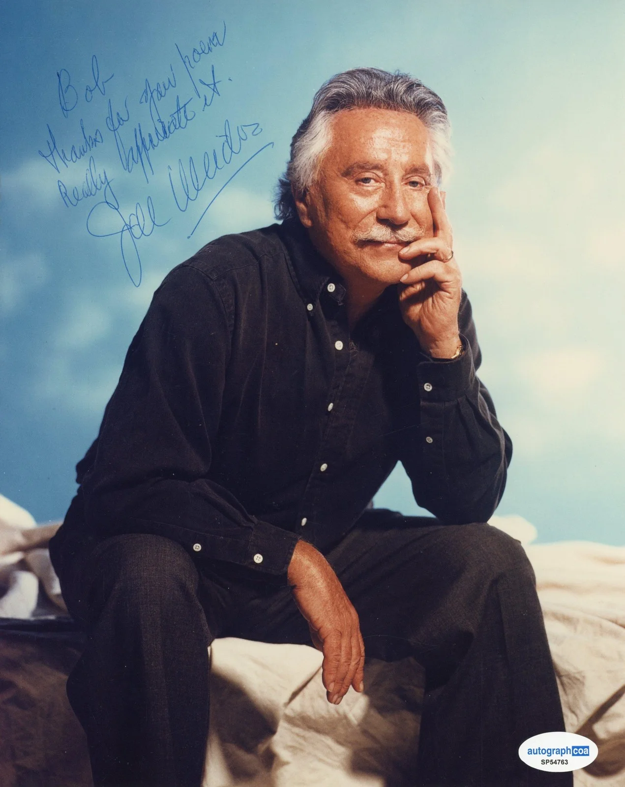 Joe Weider — Joe Weider "Mr. Olympia" AUTOGRAPH Signed Bodybuilder 8x10 Photo 'To Bob' ACOA, изображение 2