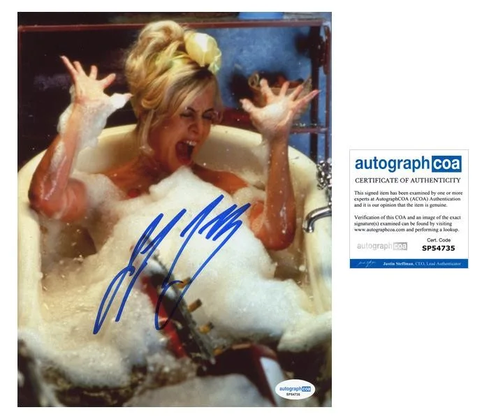 Jennifer Tilly — Jennifer Tilly "Bride of Chucky" AUTOGRAPH Signed 'Tiffany' 8x10 Photo ACOA