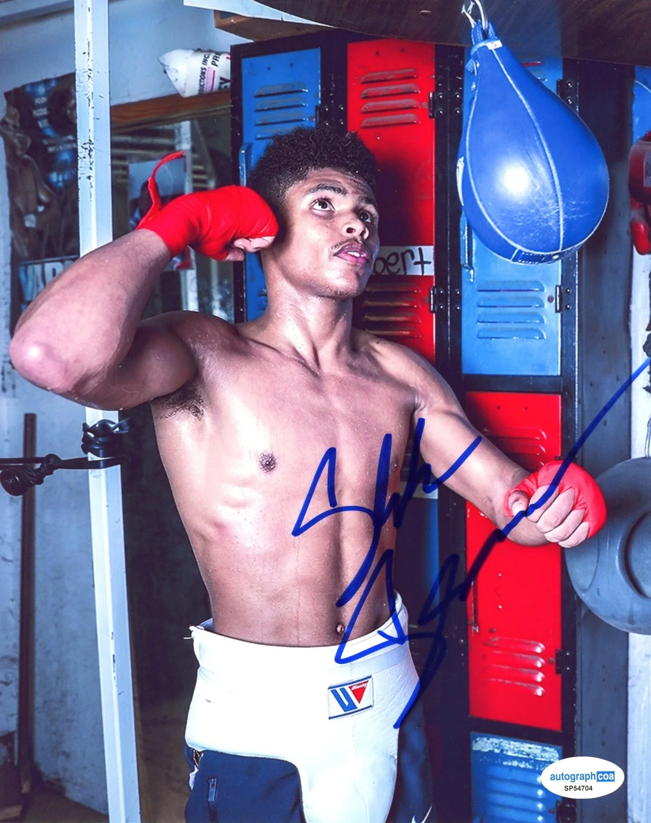 Shakur Stevenson — Shakur Stevenson AUTOGRAPH Signed WBC Boxing Champ Autographed 8x10 Photo D ACOA, image 2