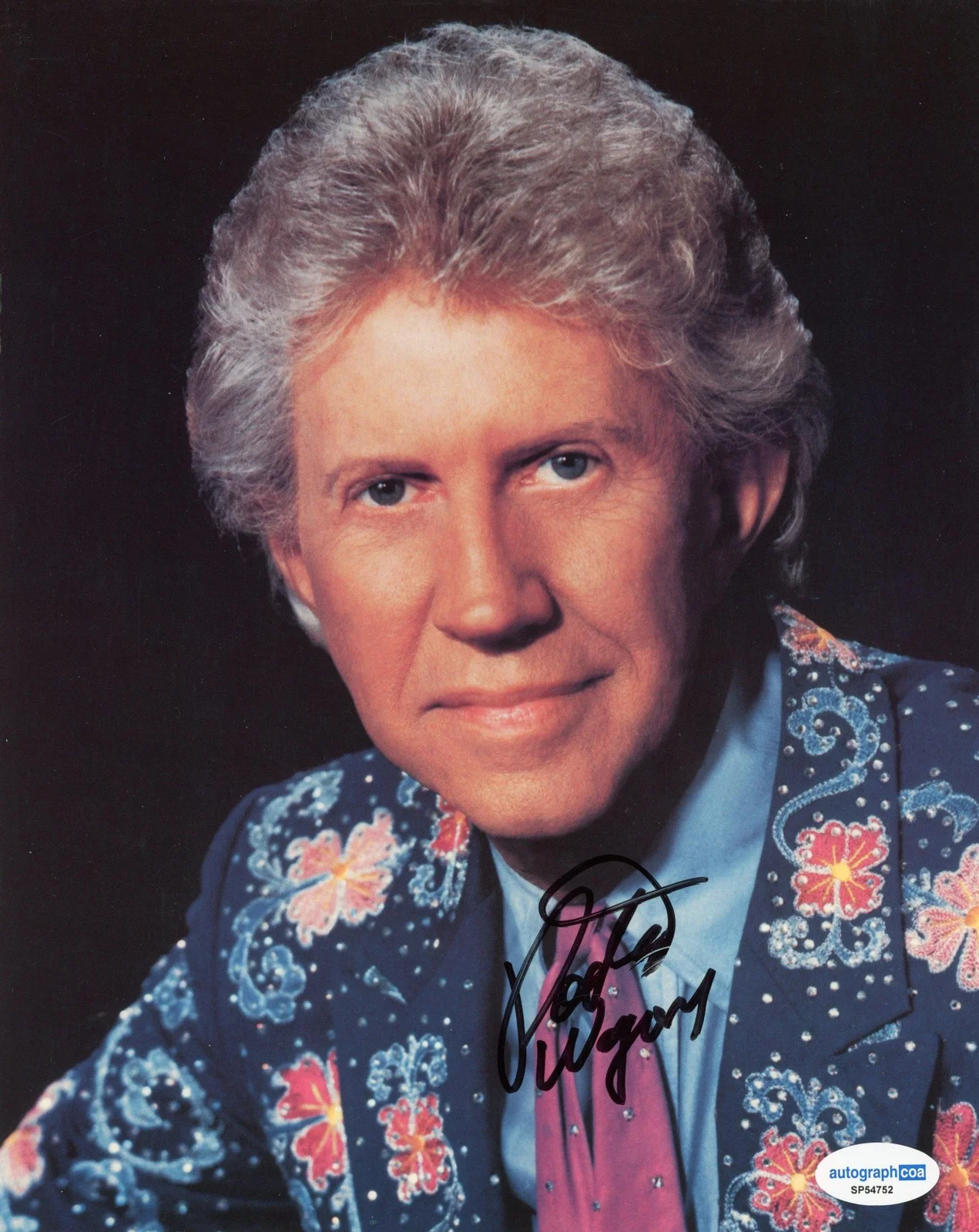 Porter Wagoner — Porter Wagoner "Grand Ole Opry" Country Singer AUTOGRAPH Signed 8x10 Photo ACOA, изображение 2