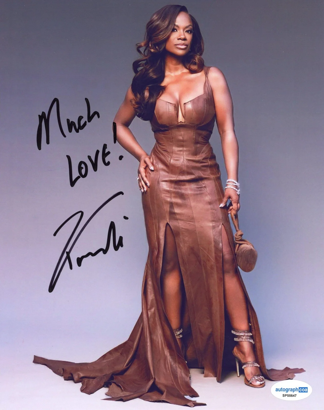 Kandi Burruss — Kandi Burruss "Real Housewives of Atlanta" SIGNED 'XScape' 8x10 Photo ACOA, изображение 2