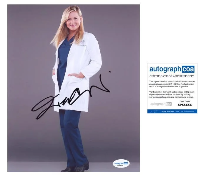Jessica Capshaw — Jessica Capshaw "Grey's Anatomy" AUTOGRAPH Signed 'Arizona' 8x10 Photo C ACOA