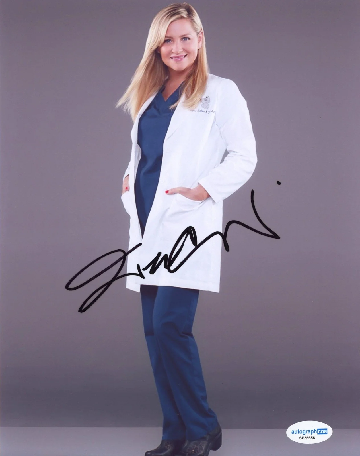 Jessica Capshaw — Jessica Capshaw "Grey's Anatomy" AUTOGRAPH Signed 'Arizona' 8x10 Photo C ACOA, изображение 2