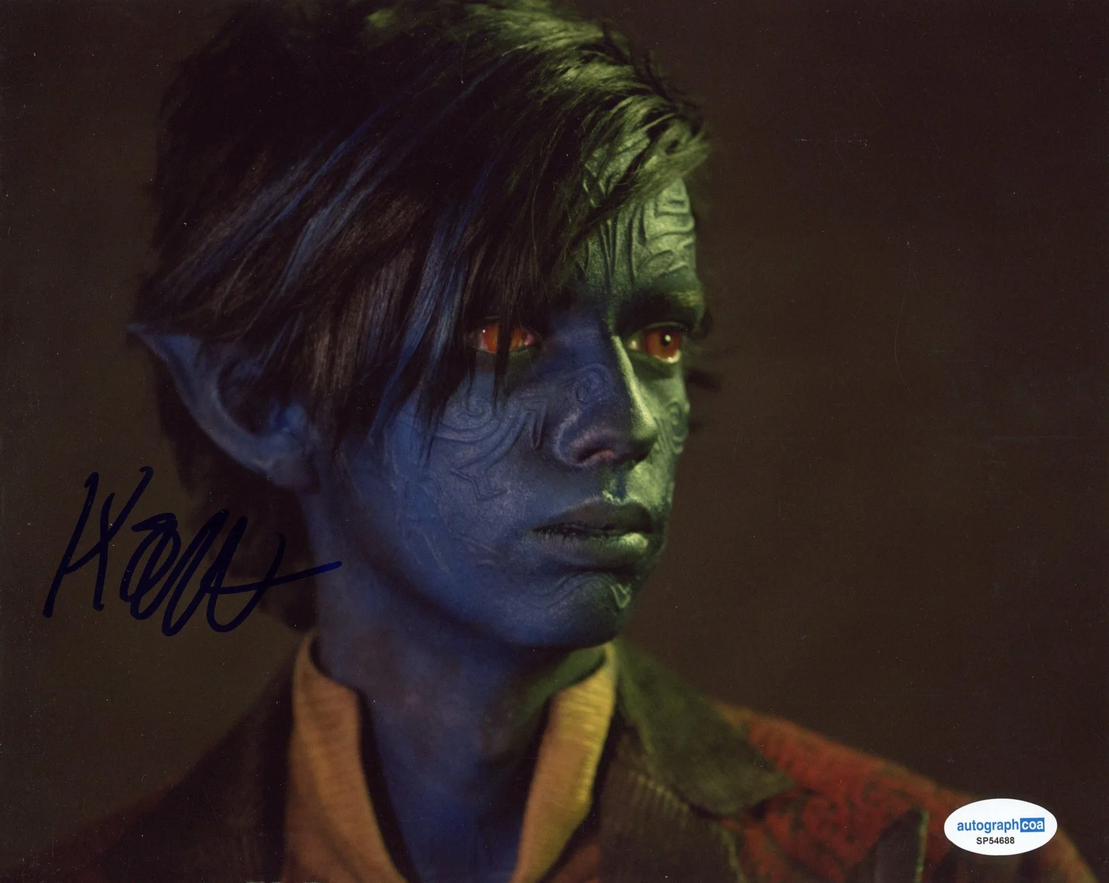 Kodi Smit-McPhee — Kodi Smit-McPhee "X-Men: Apocalypse" AUTOGRAPH Signed 'Nightcrawler' 8x10 Photo, изображение 2