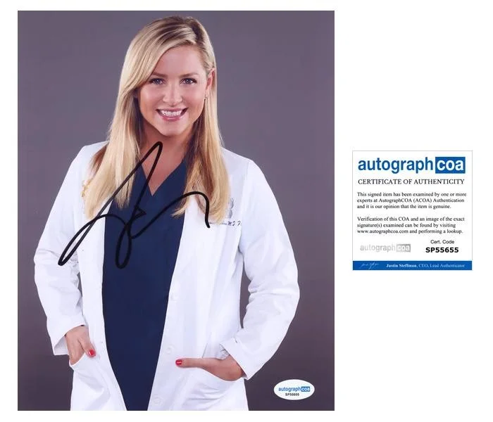Jessica Capshaw — Jessica Capshaw "Grey's Anatomy" AUTOGRAPH Signed 'Arizona' 8x10 Photo B ACOA