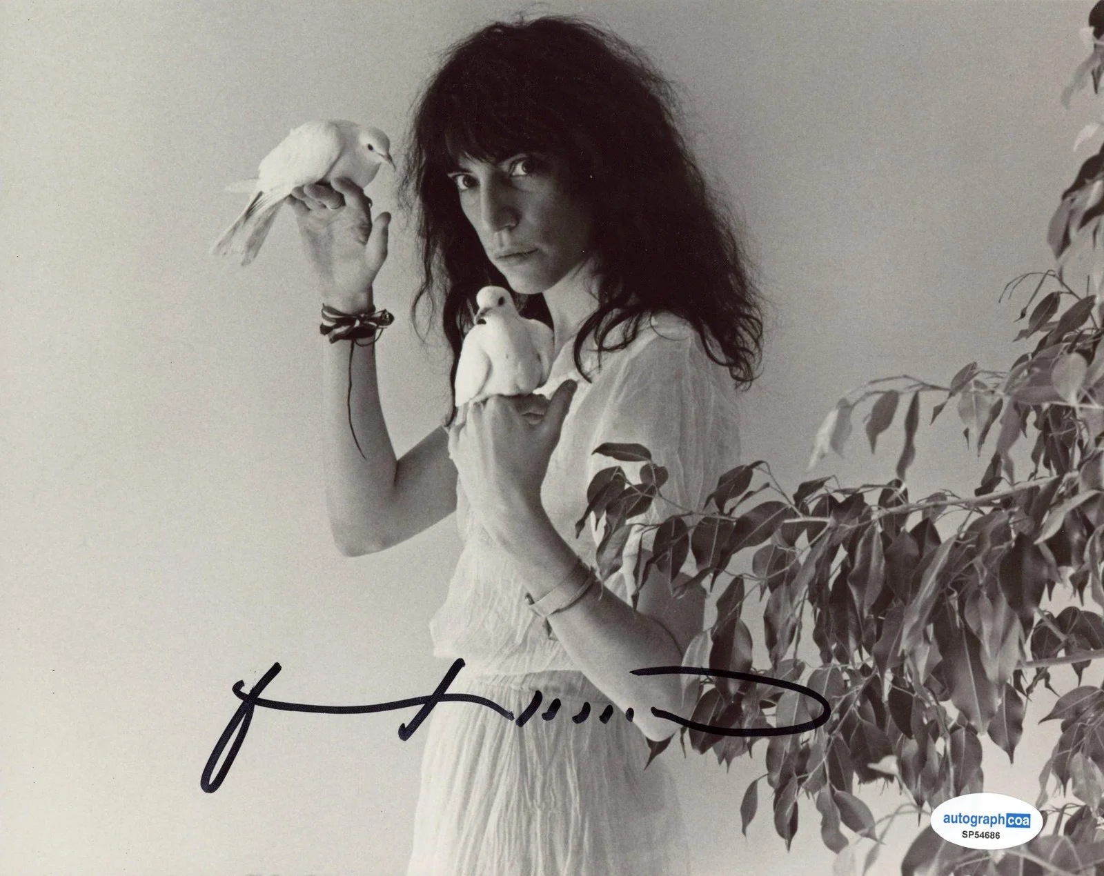 Patti Smith — Patti Smith "Godmother of Punk" AUTOGRAPH Signed Autographed 8x10 Photo C ACOA, изображение 2