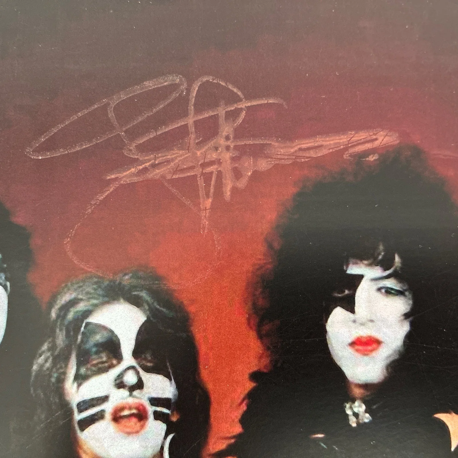 Gene Simmons KISS Group Original Autograph Signed Photo COA, изображение 3