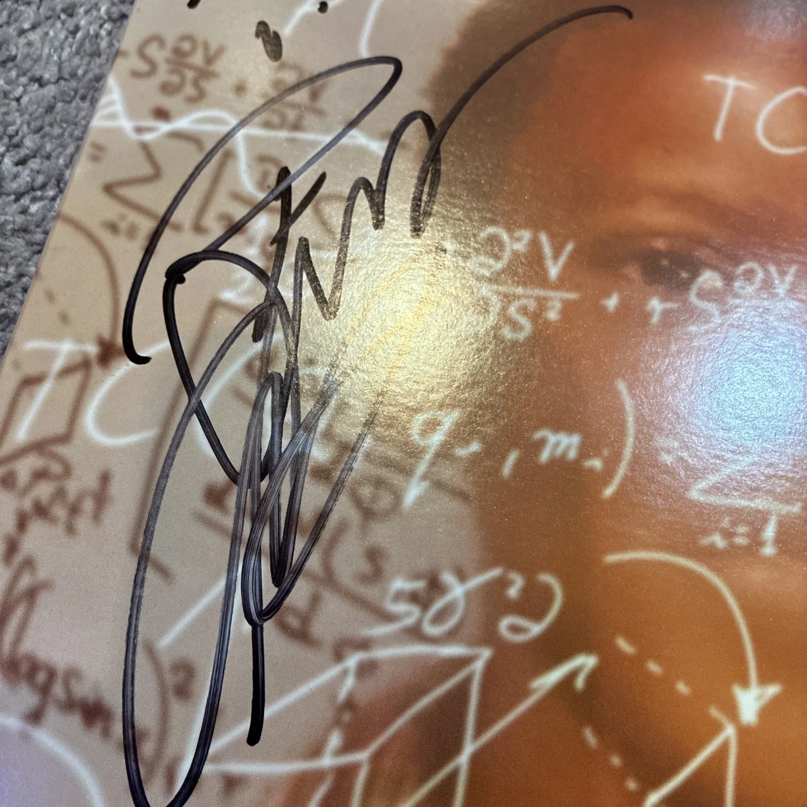 ROBERT GLASPER BLACK DERIVATION Vinyl Signed LP Record autograph GRAMMY, image 2