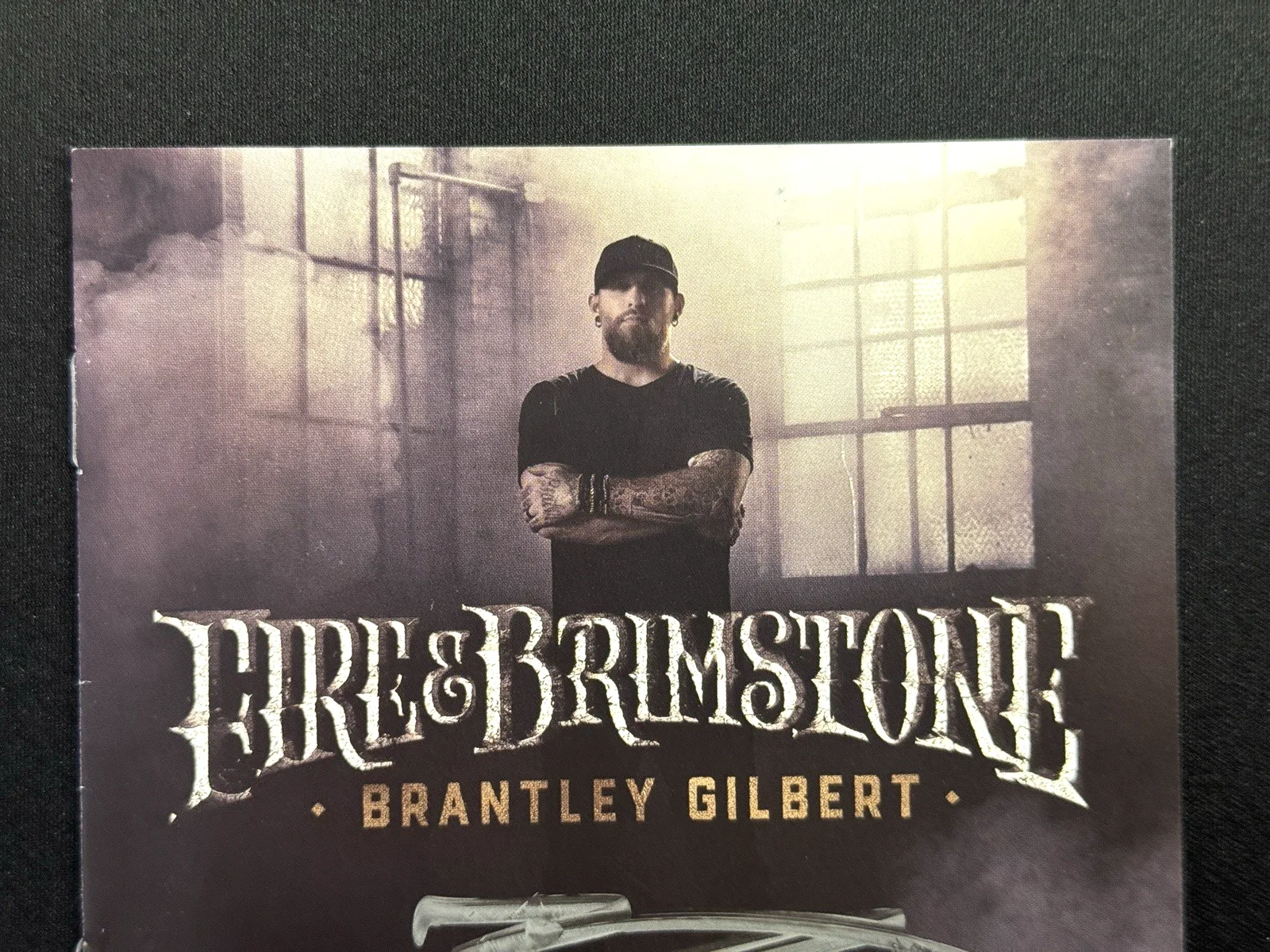 BRANTLEY GILBERT Autographed Signed CD Booklet Fire & Brimstone Deluxe Edition, image 3