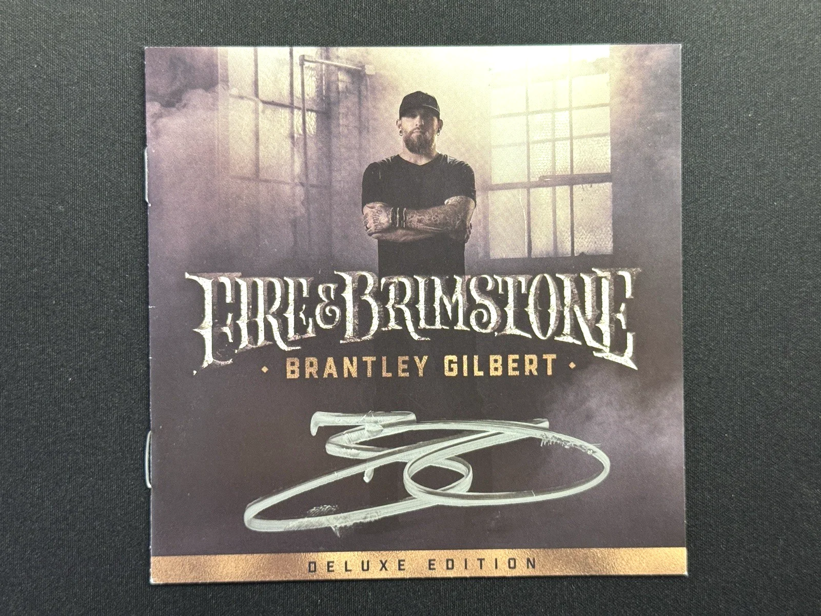 BRANTLEY GILBERT Autographed Signed CD Booklet Fire & Brimstone Deluxe Edition, image 4