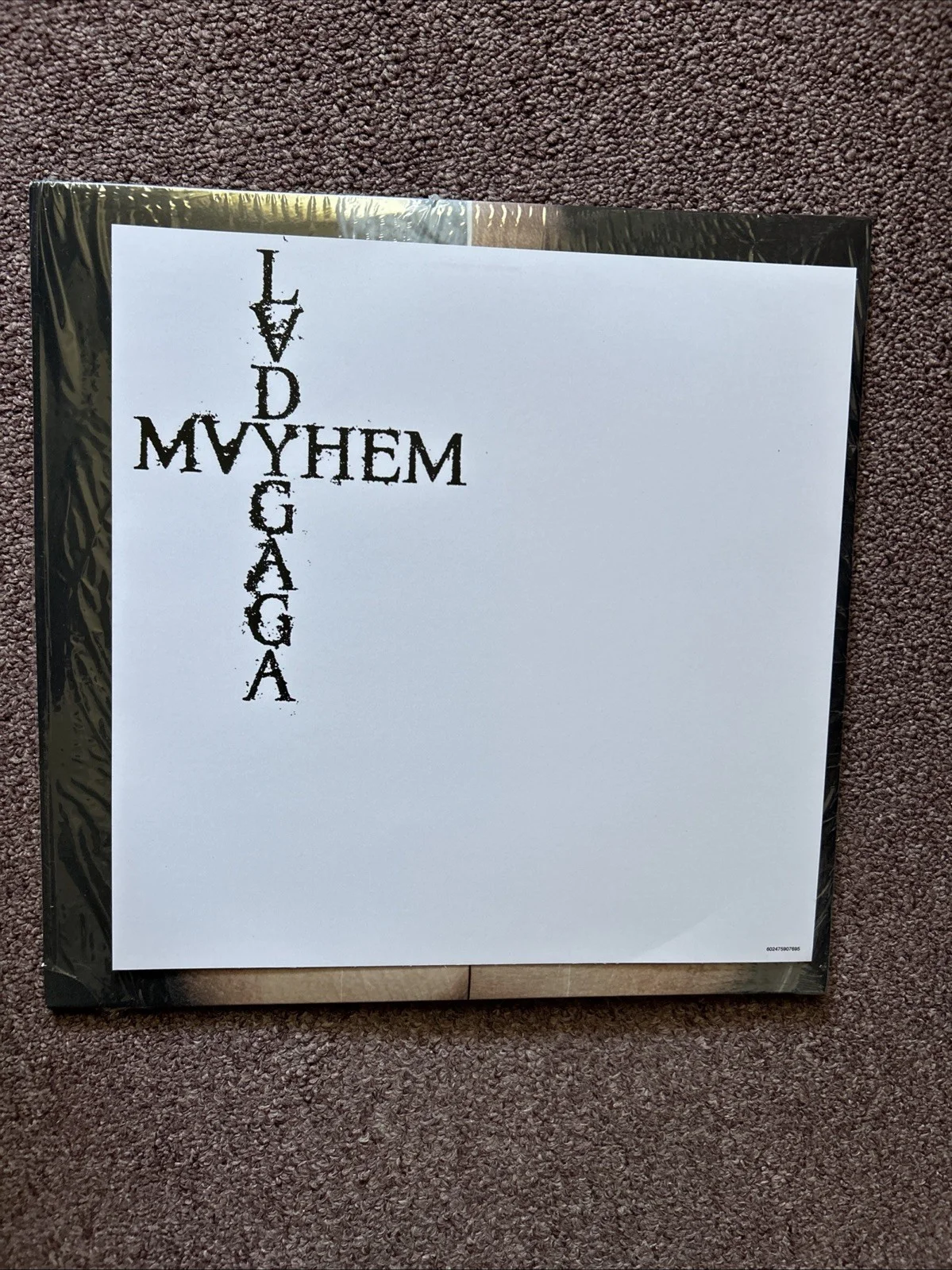 Lady Gaga — Lady Gaga Mayhem Vinyl LP Alternate Signed Art Card, image 4