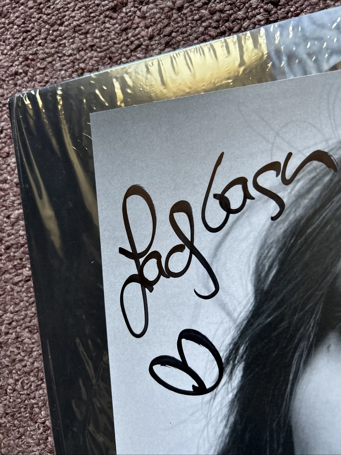 Lady Gaga — Lady Gaga Mayhem Vinyl LP Alternate Signed Art Card, image 5