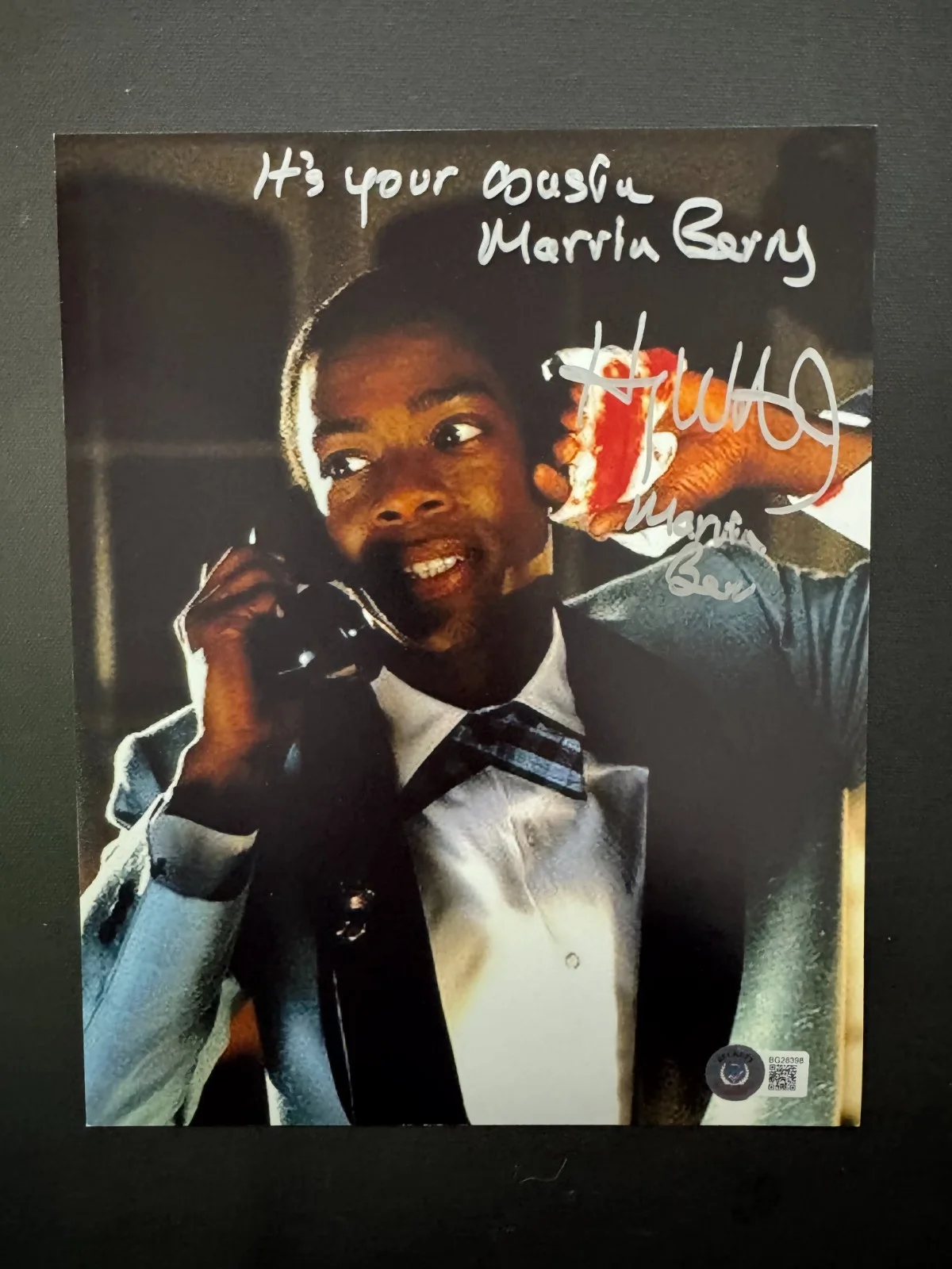 Harry Waters Jr — Harry Waters Jr. autographed signed Back 2 The Future 8x10 photo Beckett BAS coa