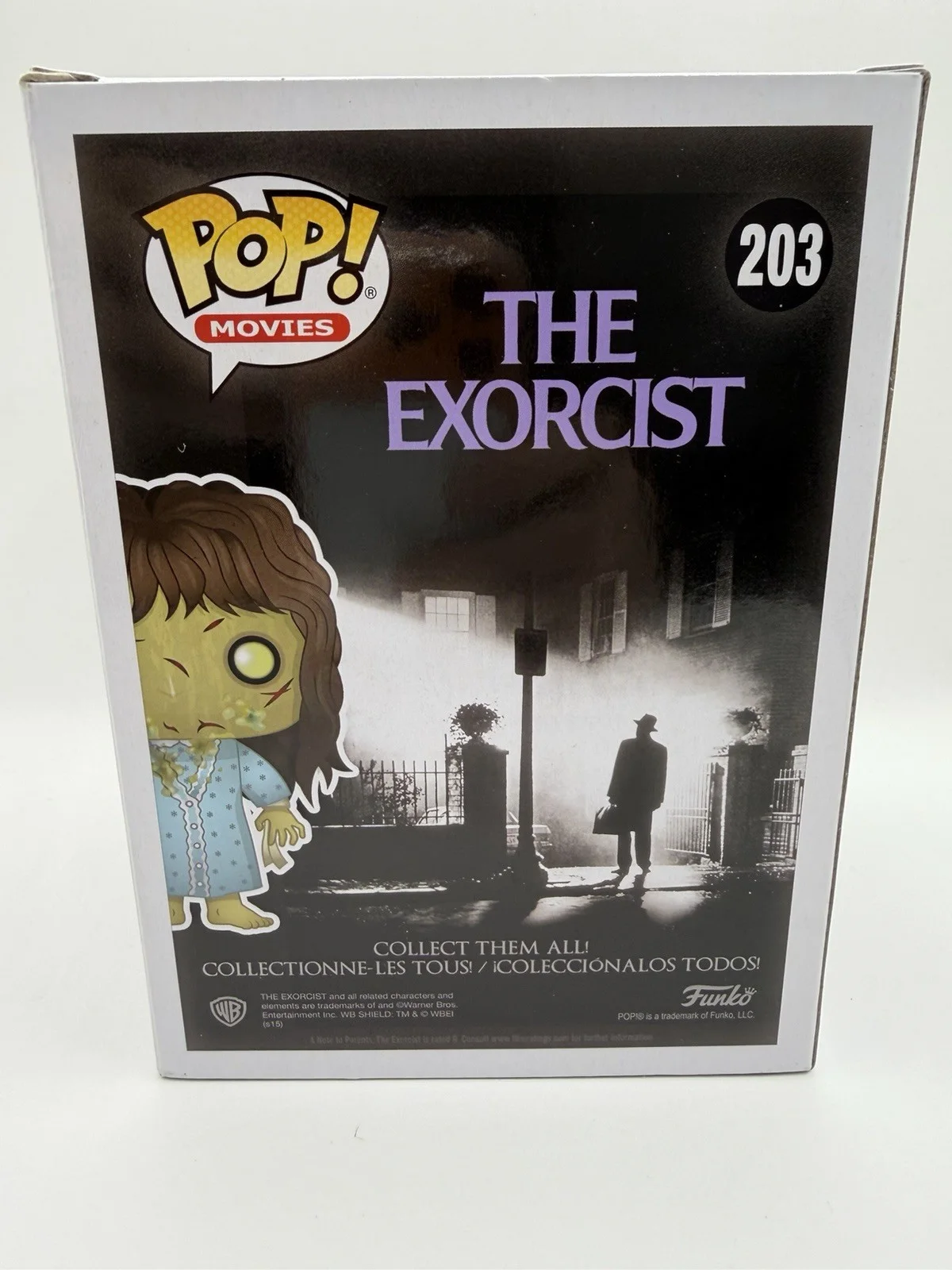 Linda Blair — Linda Blair Signed REGAN Funko Pop! #203 w/ "Sweet Dreams!" GCOA COA!, изображение 5