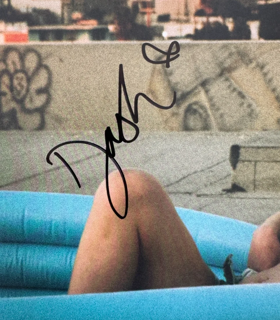COUNTRY MUSIC STAR DASHA SIGNED VINYL RECORD WHAT HAPPENS NOW? BECKETT BAS, изображение 2