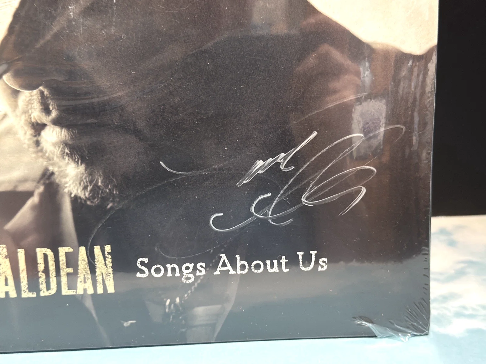 JASON ALDEAN Signed Songs About Us VINYL RECORD LP 2026 Autographed, изображение 2