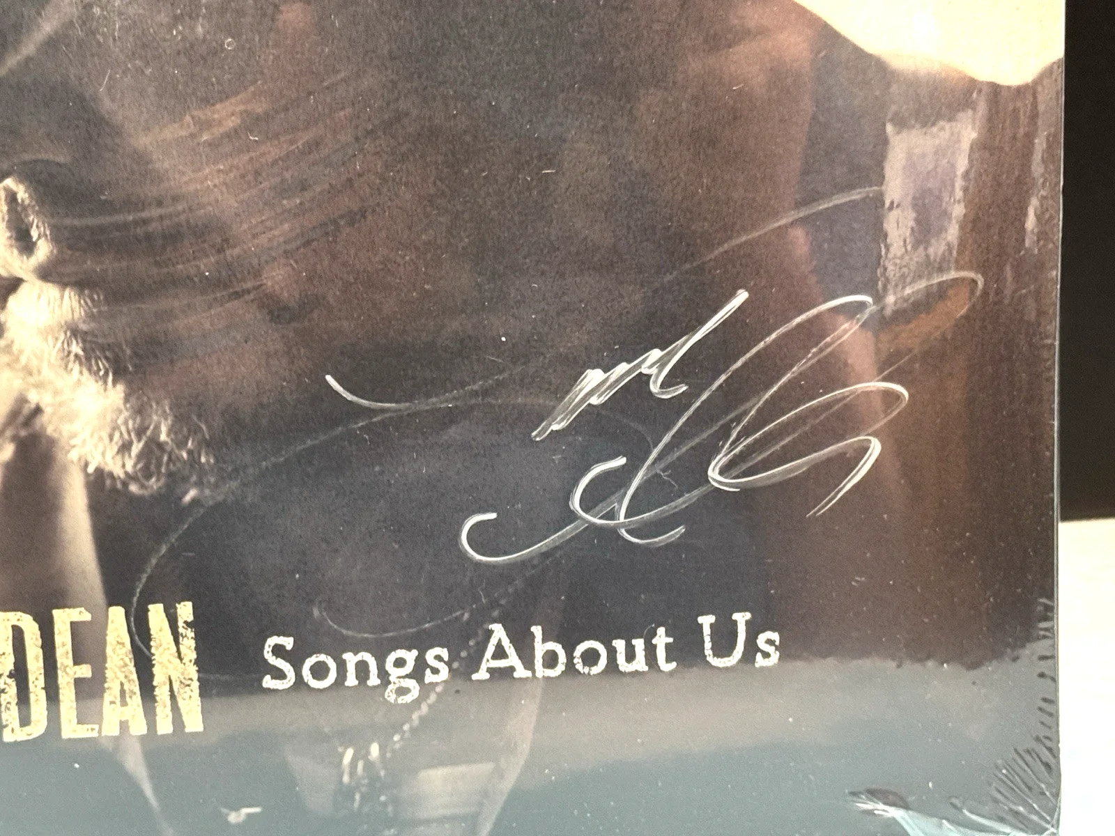 JASON ALDEAN Signed Songs About Us VINYL RECORD LP 2026 Autographed, изображение 3