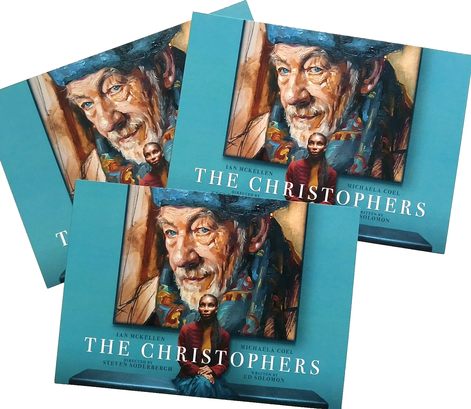 The Christophers Movie Film Postcards x 3 - Ian McKellen Michaela Coel, изображение 3