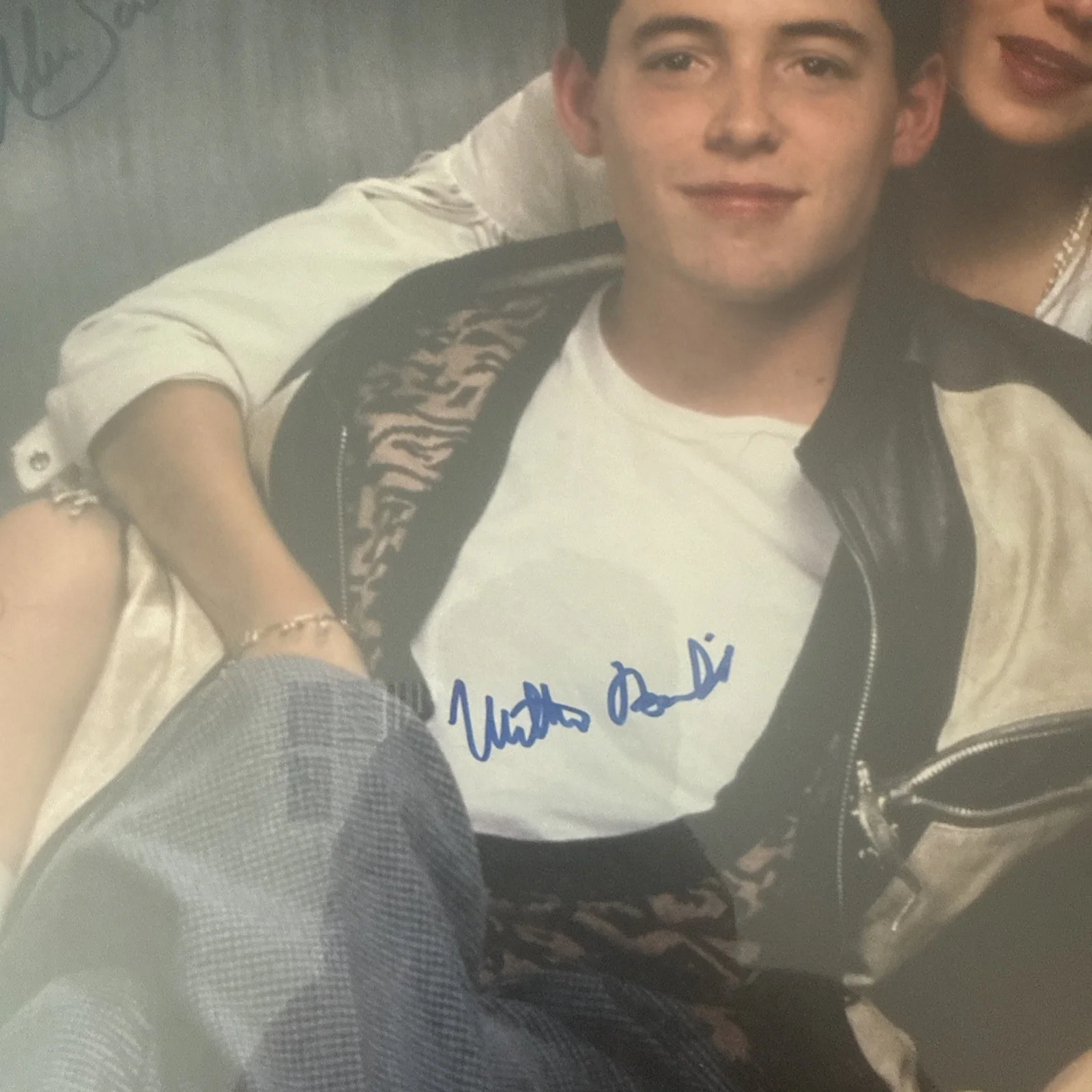 Matthew Broderick, Alan Ruck, Mia Sara — Ferris Bueller's Day Off Autograph Signed 17 X 21 Signed Photo Beckett Cast, изображение 3