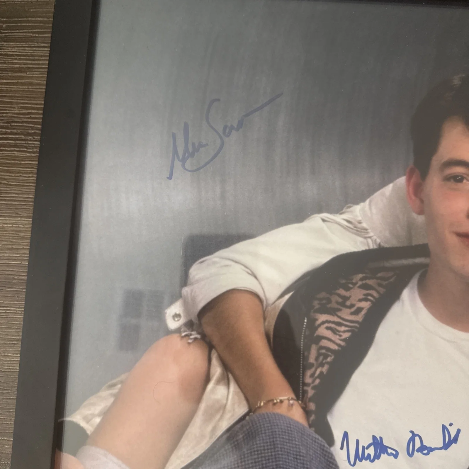 Matthew Broderick, Alan Ruck, Mia Sara — Ferris Bueller's Day Off Autograph Signed 17 X 21 Signed Photo Beckett Cast, изображение 5