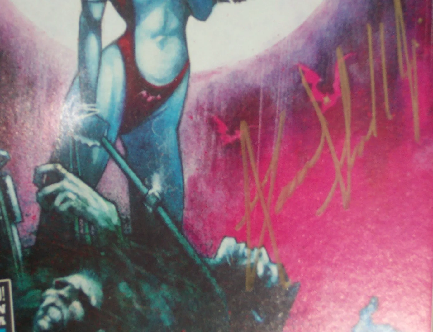 VAMPIRELLA COMIC #4 SIGNED signed autographed LOUIS SMALL JR GREAT CONDITION!, image 2