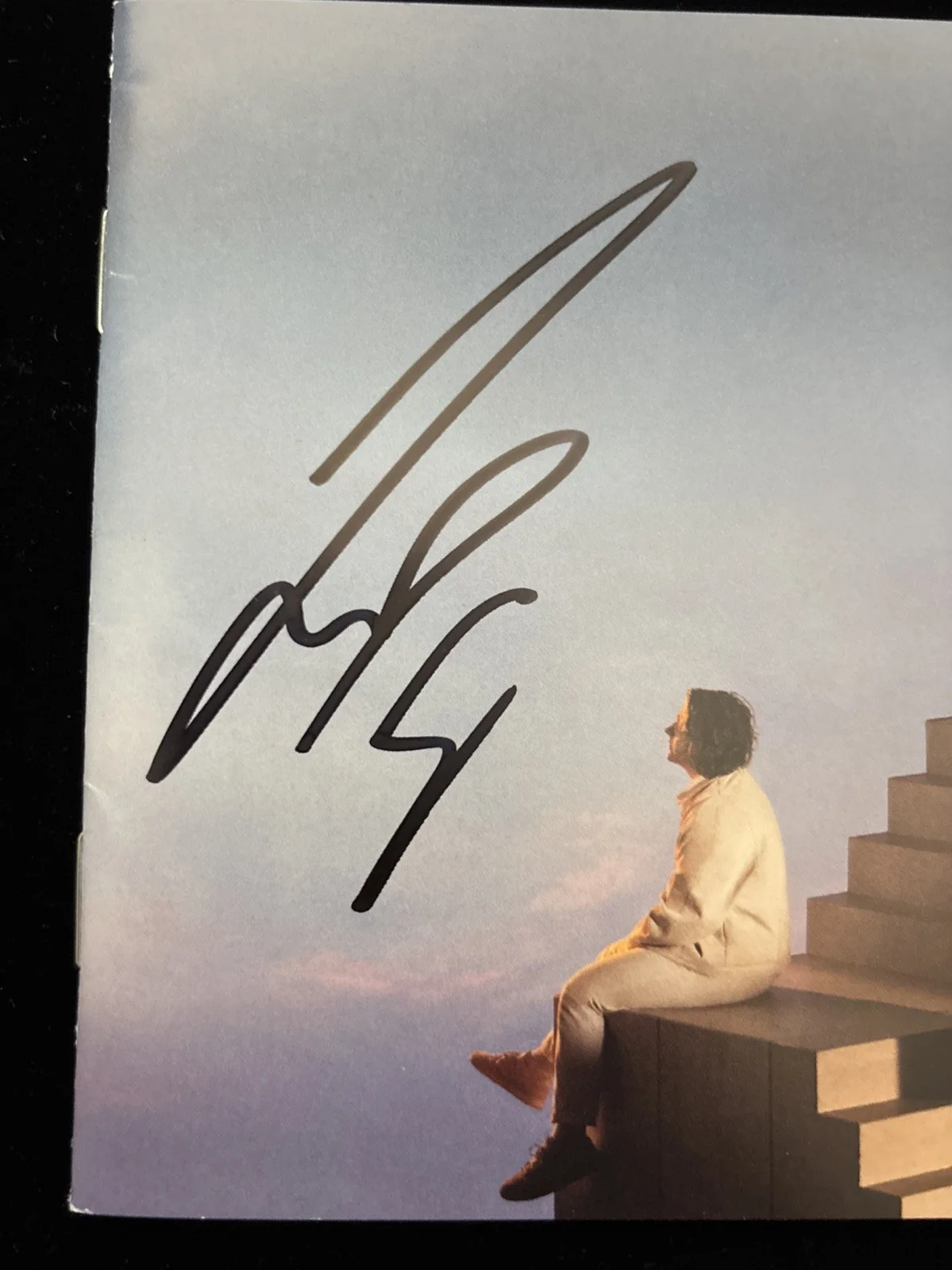 Lewis Capaldi Broken By Desire To Be Heavenly Sent Signed CD & Booklet, image 4