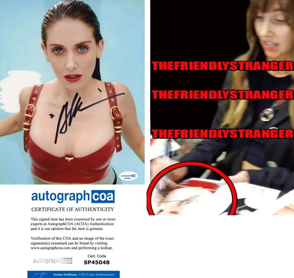 Alison Brie — Alison Brie signed 8x10 Photo EXCT PROOF m Hot SEXY Masters of the Universe ACOA