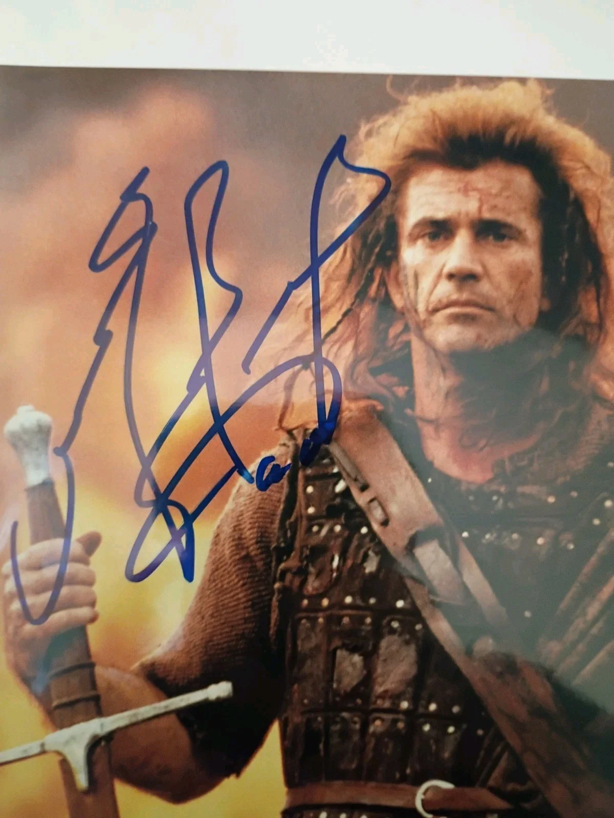 Mel Gibson — MEL GIBSON Signed Autographed 8x10 Photo from BRAVEHEART..COA, изображение 2